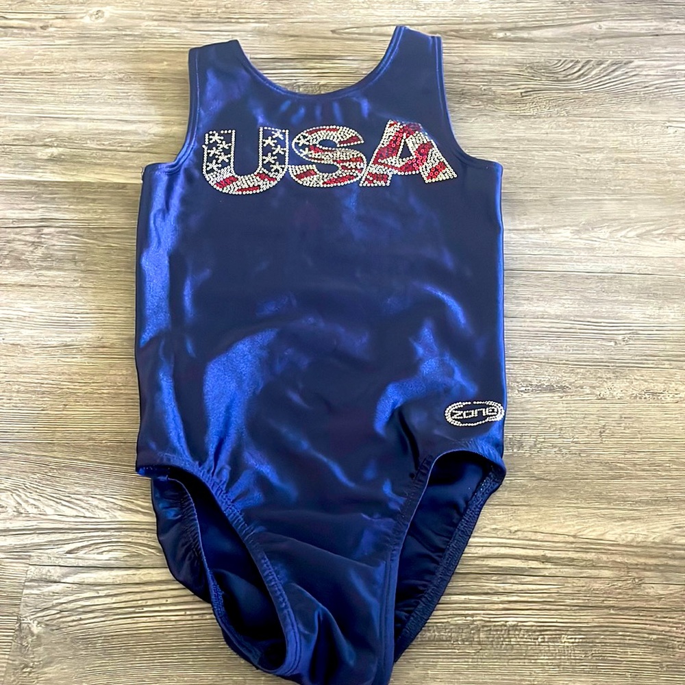 Ozone gymnastics leotard youth large